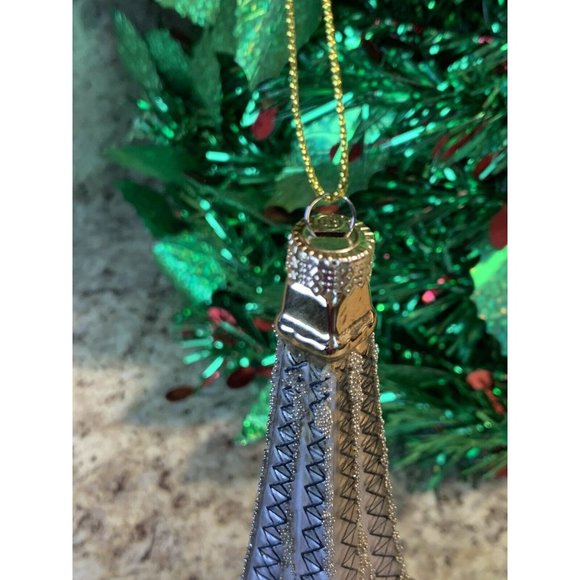 Robert Stanley Blown Glass Pink Eiffel Tower Ornament Christmas Ornament O1 - Picture 3 of 5